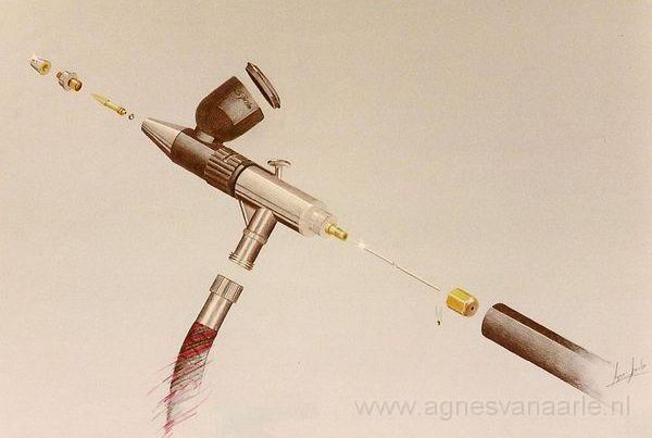 Airbrush spuit